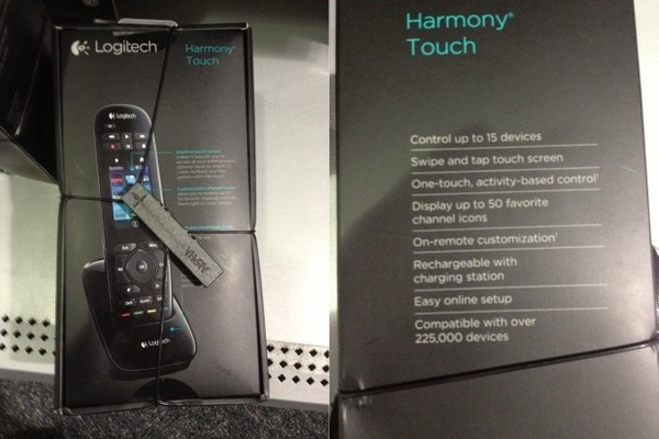 Внезапно, универсальный пульт Logitech Harmony Touch с сенсорным экраном-4