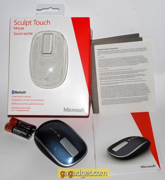 Микрообзор Bluetooth-мыши Microsoft Sculpt Touch