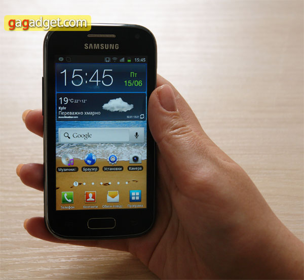 Микрообзор Android-смартфона Samsung Galaxy Ace 2