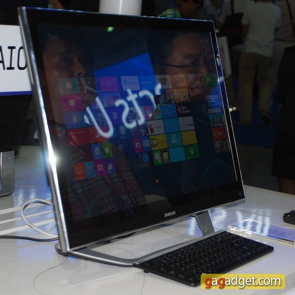 Моноблок Samsung 7 серии с сенсорным 27-дюймовым дисплеем на Windows 8