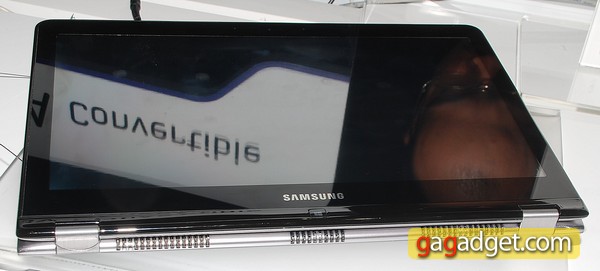 Ультрабук Samsung 5 серии с сенсорным дисплеем, разворачивающимся на 360 градусов-11