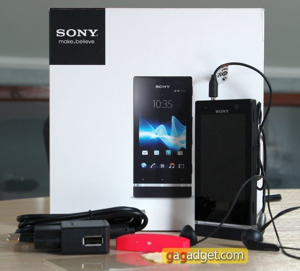 Микрообзор Android-смартфона Sony XPERIA U 