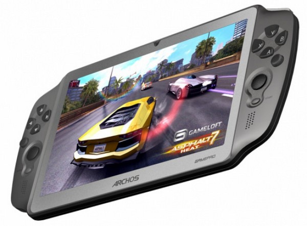 7-дюймовый планшет Archos GamePad с джойстиками по бокам
