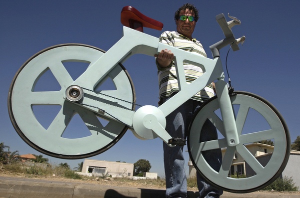 Мечта экологов: картонный велосипед за $20 (видео)