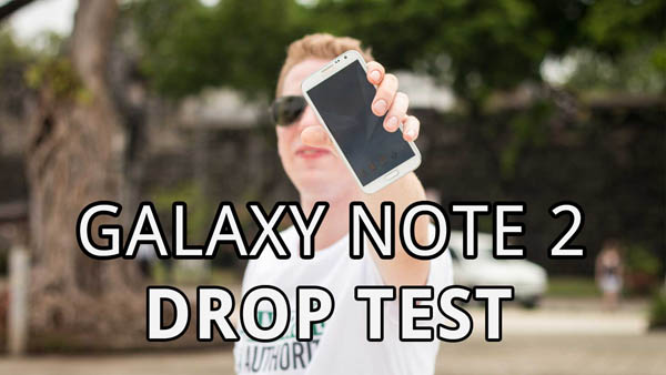 Первый краш-тест Samsung Galaxy Note II (видео)