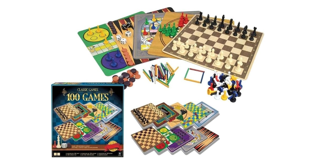 100 Different Classic fun board games under $20