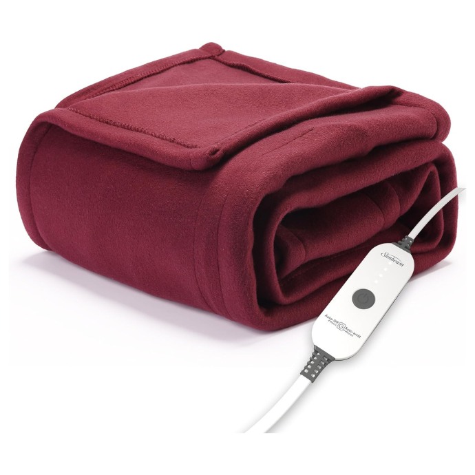 Sunbeam Royal Mink Sherpa electric blanket