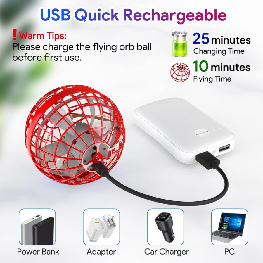 Magic Flying Orb Ball Toy review