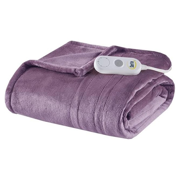 Serta Luxuriously Soft Plush electric blanket