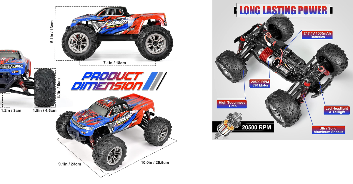 Best RC Cars Under 100 of 2024 RC Truck under 100