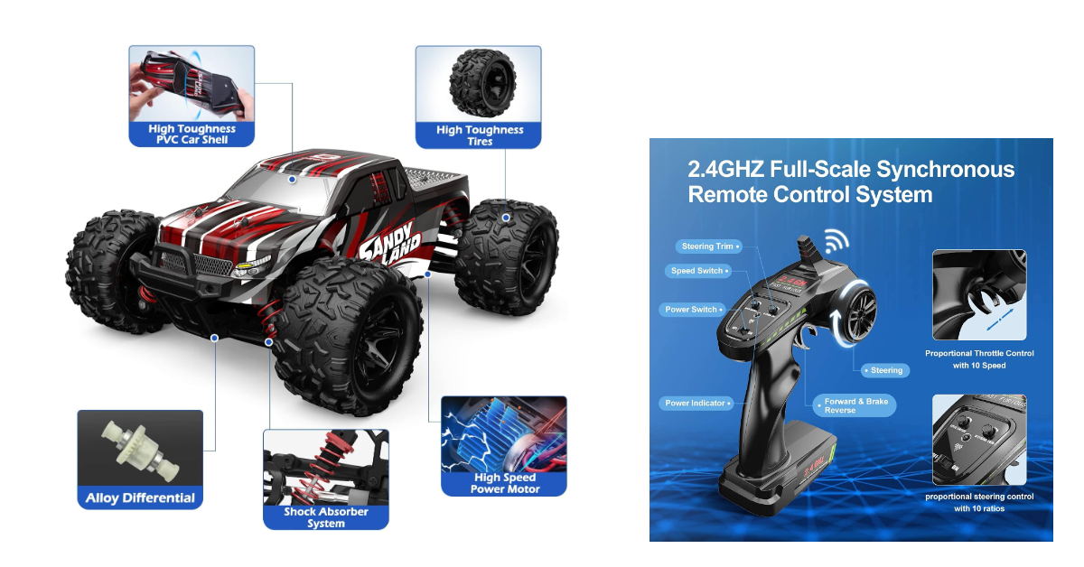 Best RC Cars Under 100 of 2024 RC Truck under 100