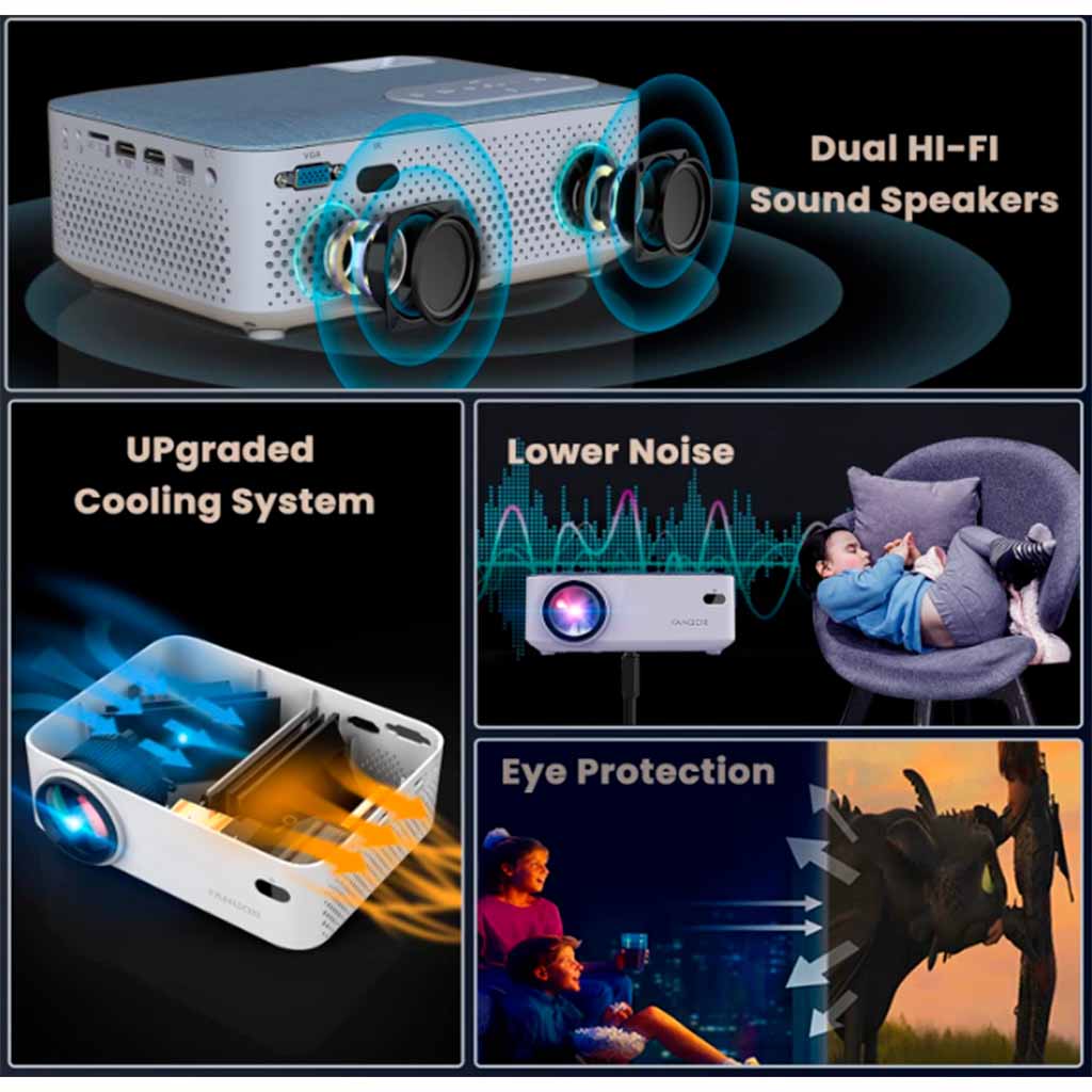 FANGOR F-206A Portable Projector