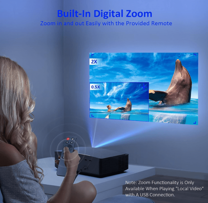 NexiGo PJ20 Wireless Projector