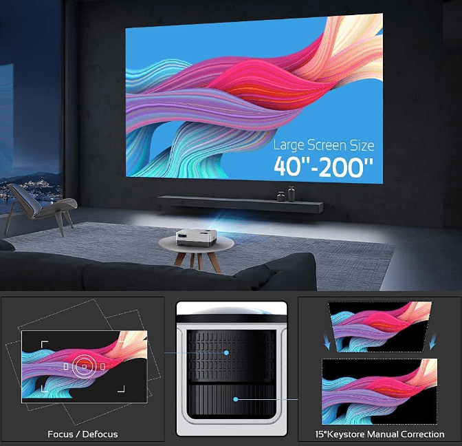 DBPOWER L22 Cheap Projector