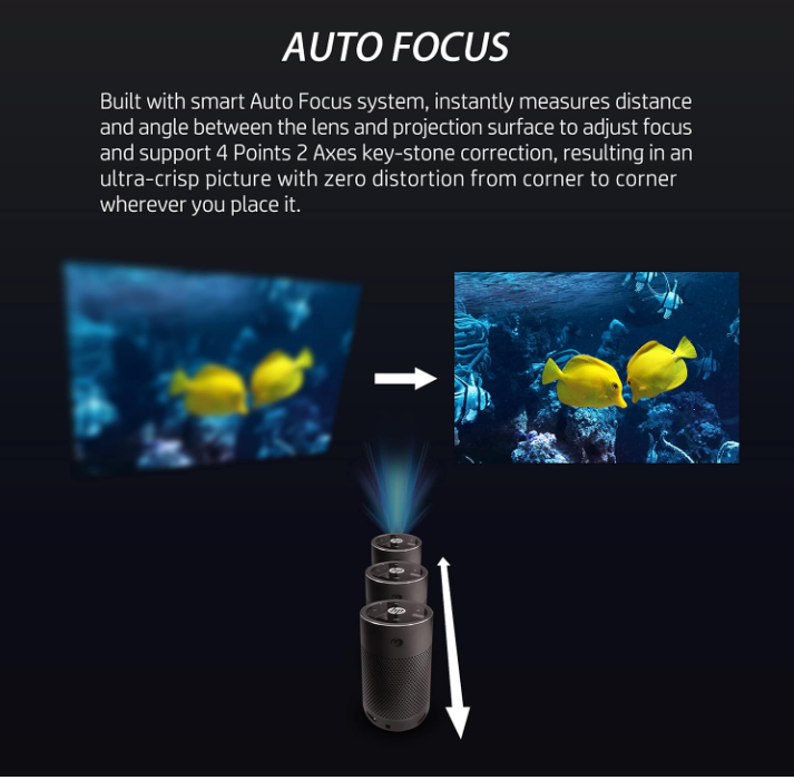 HP MP250 Portative Projector