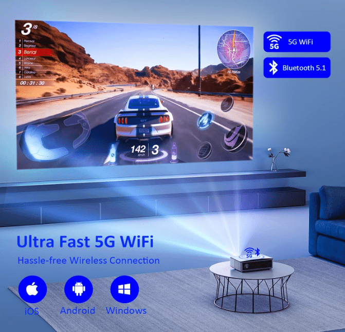 NexiGo ‎PJ30 WiFi Projector