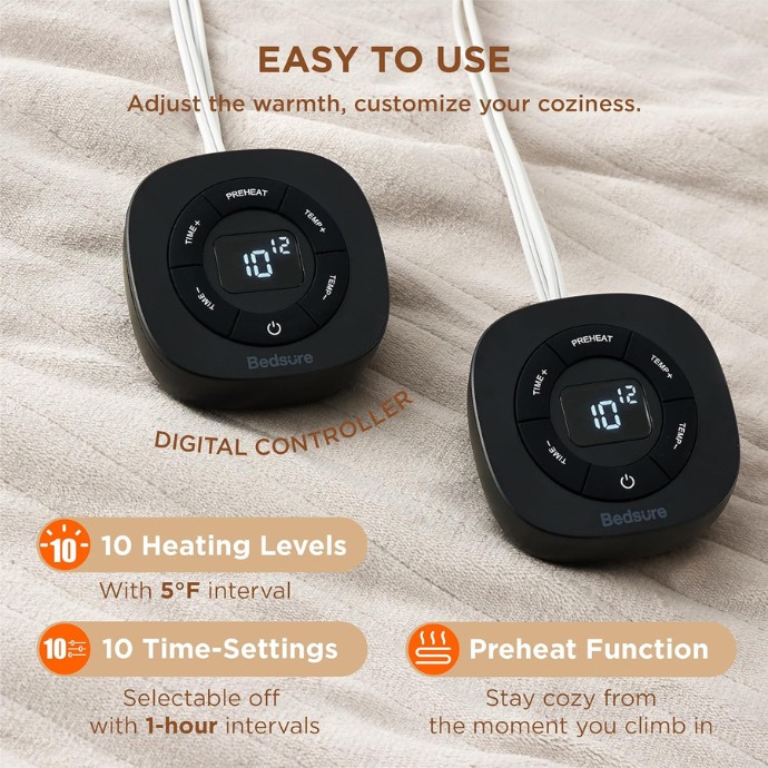 Bedsure heated blanket