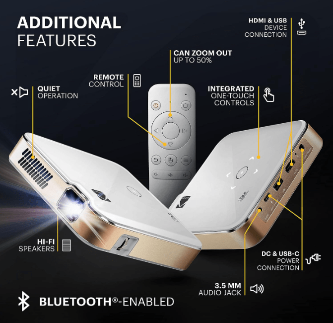 Projecteur portatif KODAK Luma 400 Projecteurs KODAK