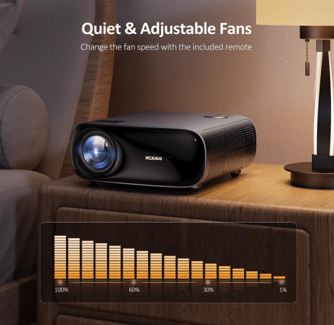 NexiGo PJ40 Smart Projector