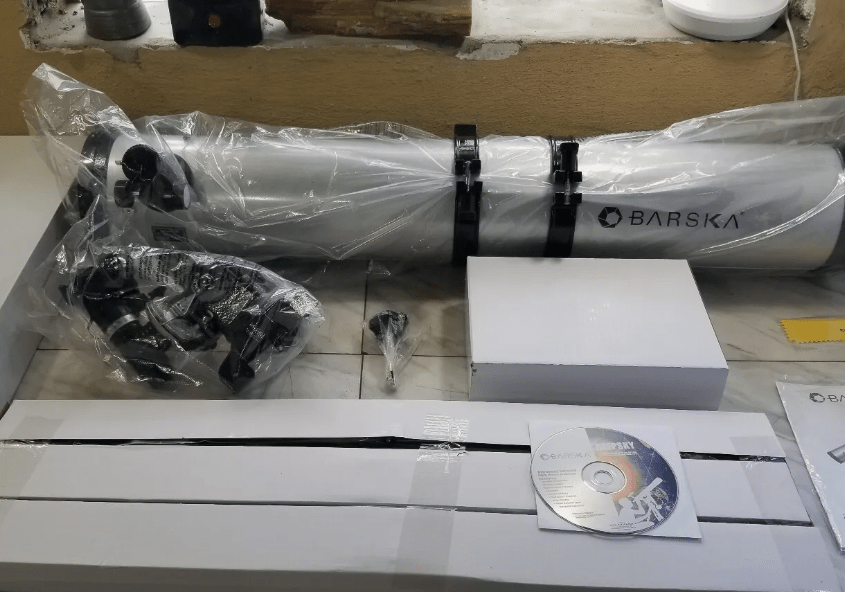 BARSKA Starwatcher Refractor AE10758 HD Telescope