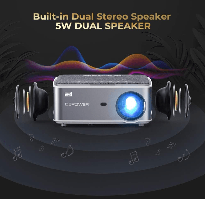 DBPOWER RD828 Full HD Projector