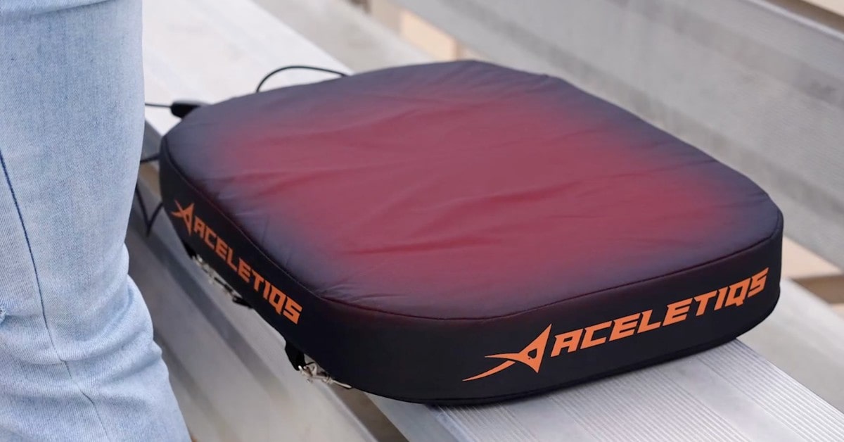 ACELETIQS Portable Heating Pad Stadium Seat