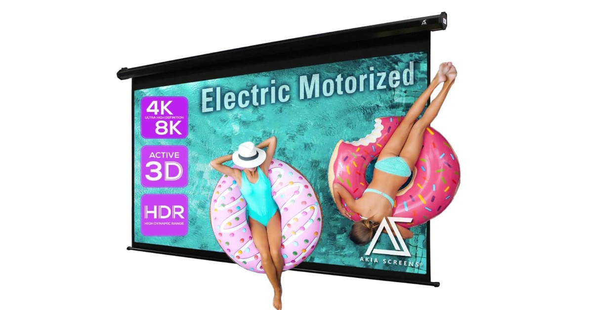 5 Best Motorized Projector Screens of 2024 Retractable Projector