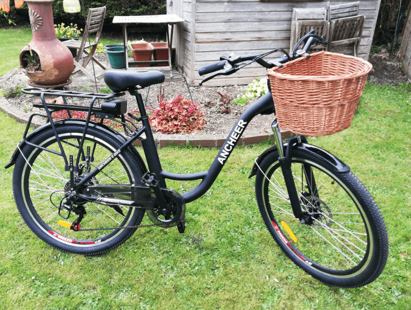 ANCHEER 26" electric bike with kid seat