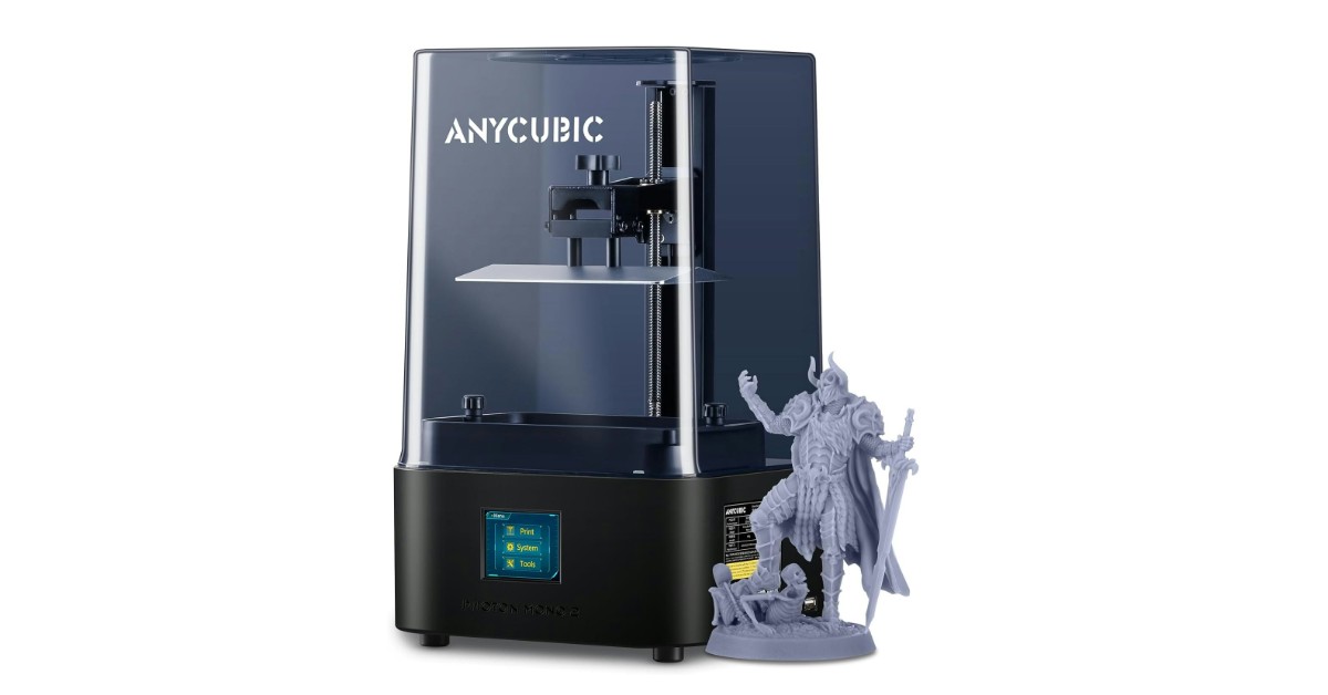 ANYCUBIC Photon Mono 4K Resin imprimante 3d figurine