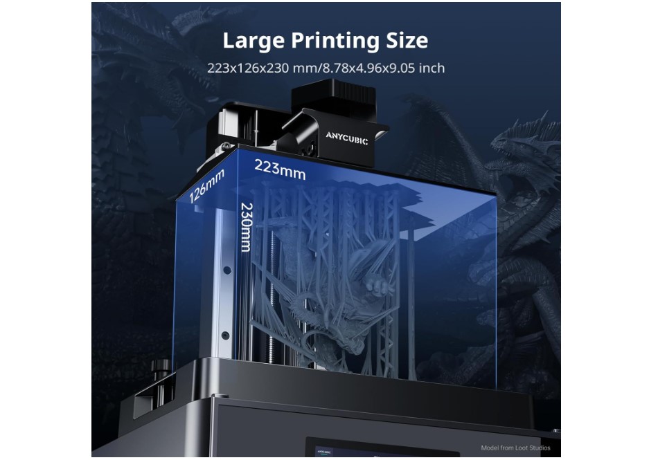 Anycubic Photon Mono M7 budget 3d printer