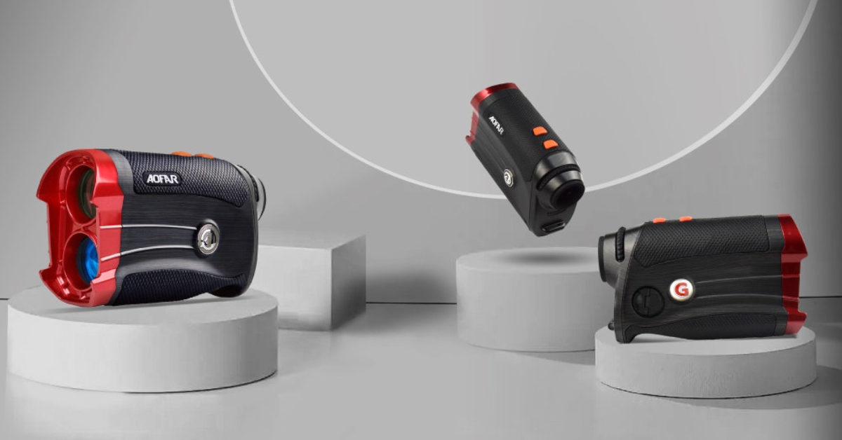 AOFAR GX-2S golf rangefinders with slope