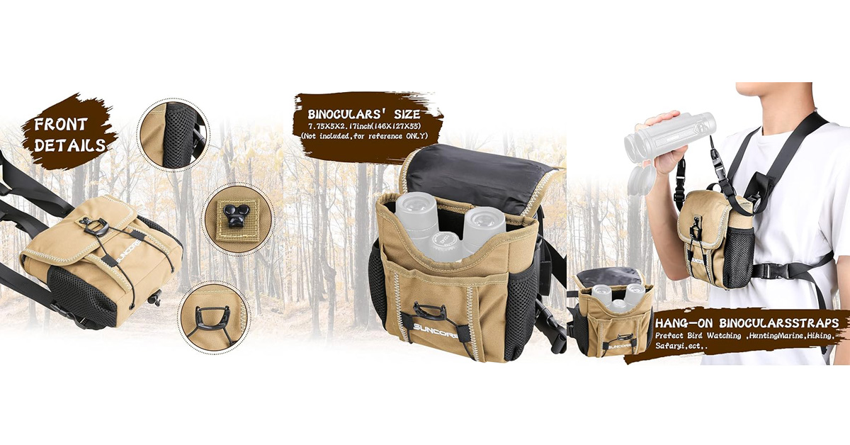 AOTUMUT harnais de jumelles pour la chasse