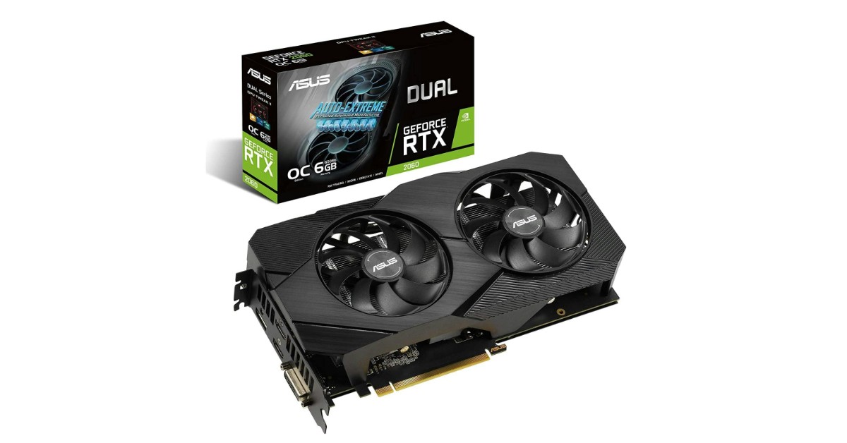 ASUS GeForce RTX 2060 Dual 6GB GDDR6