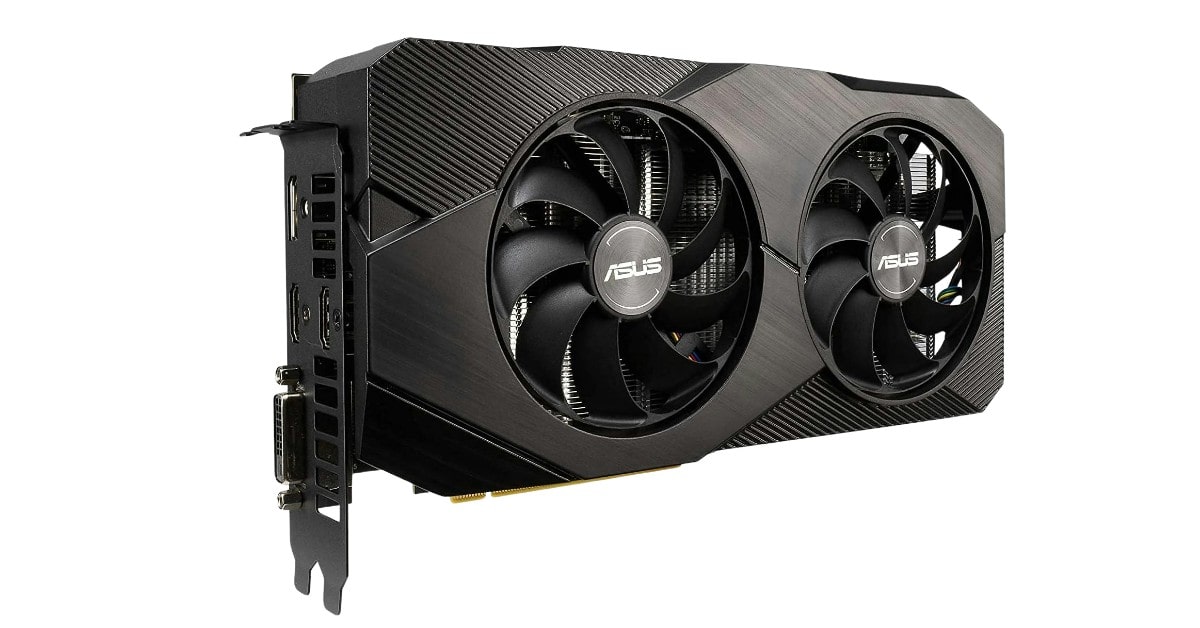 ASUS GeForce RTX 2060 Dual 6GB GDDR6 best 2060 graphics card