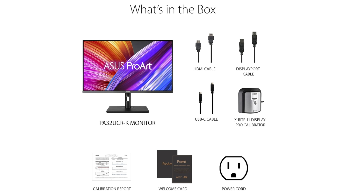 ASUS ProArt PA32UCR-K professional HDR monitor