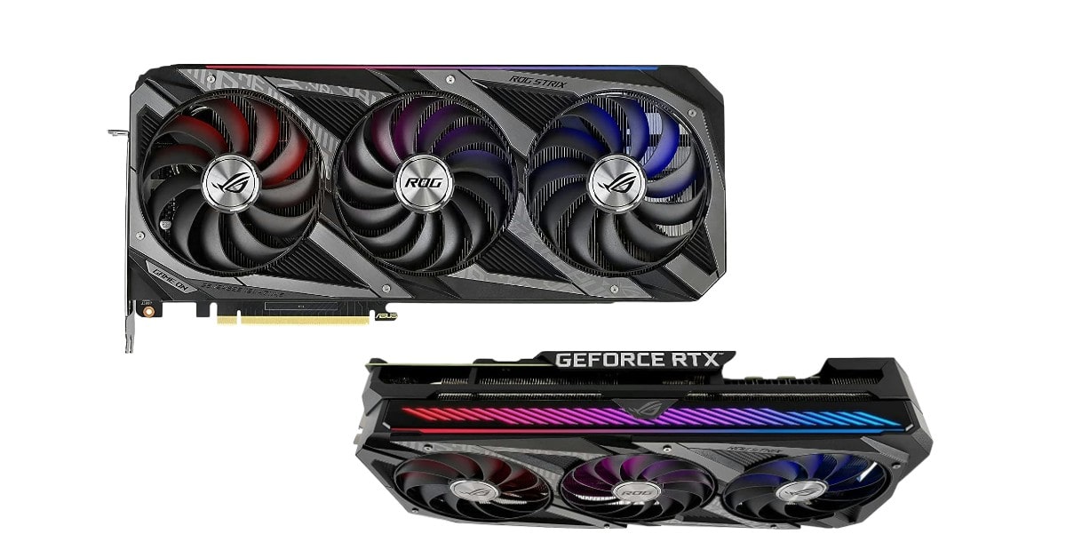 ASUS ROG Strix NVIDIA rtx 3070 card