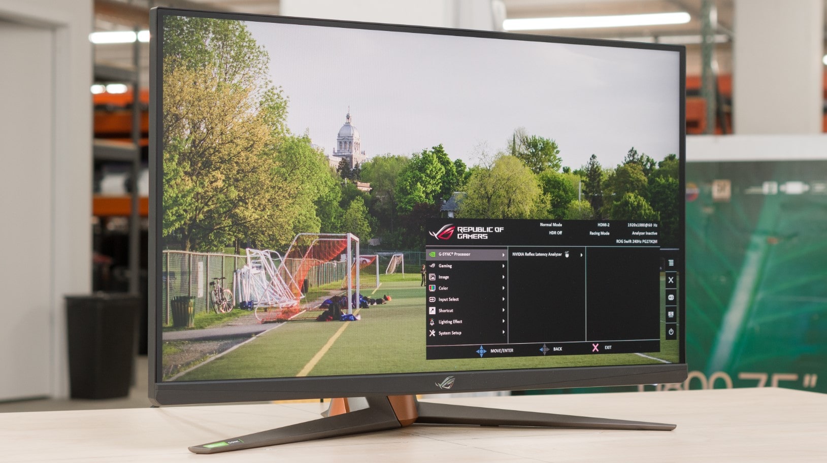 ASUS ROG Swift PG279QM tournament gaming monitor