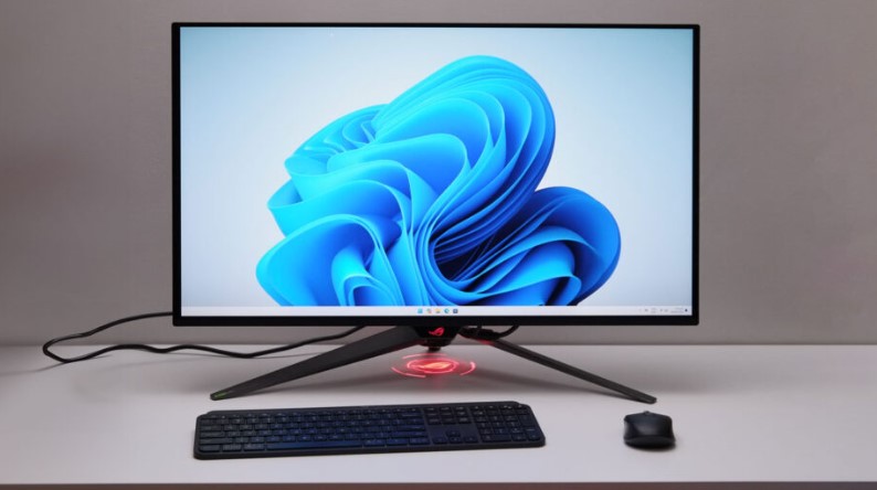 ASUS ROG Swift PG32UCDM quantum dot OLED display