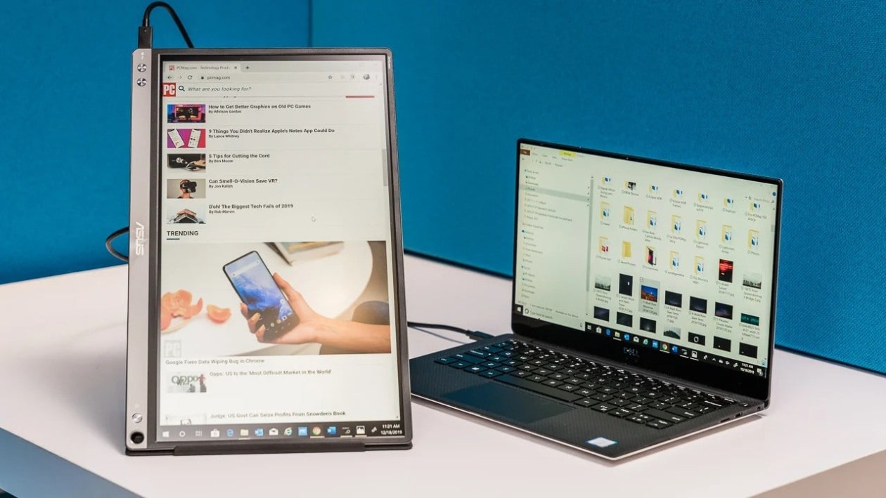 ASUS ZenScreen MB16ACE portable monitor for laptop