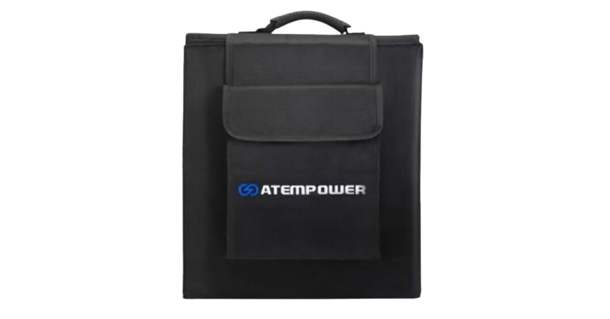 ATEM POWER 200Watts Portable Solar Panel kit