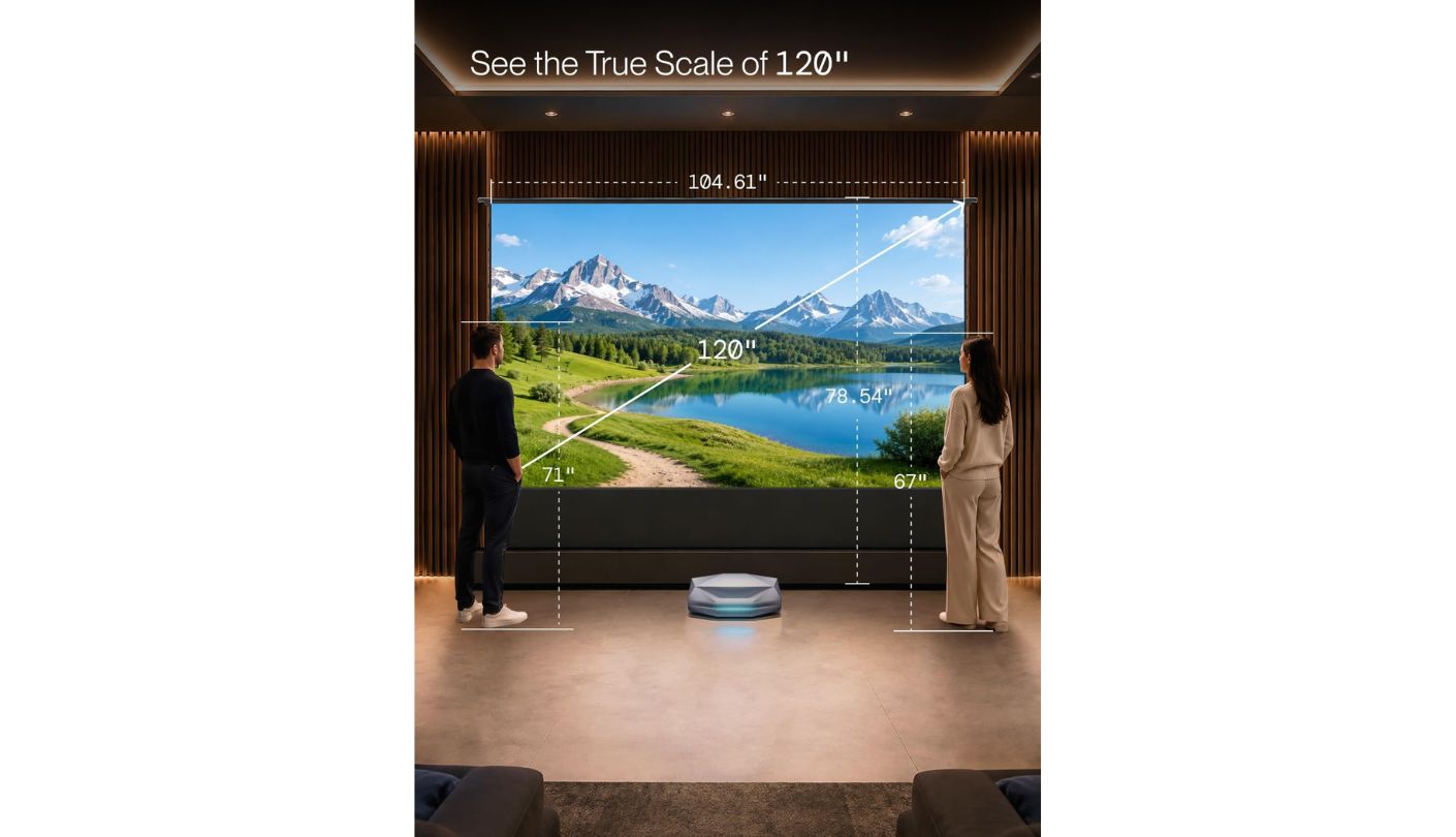 AWOL VISION ALR-F220C ALR projector screen review