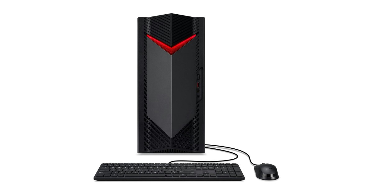 Acer Nitro 50 best gaming PC under 1000