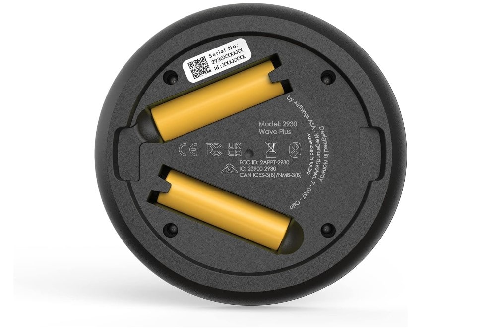 Airthings 2911 Wave Plus air quality detector for home