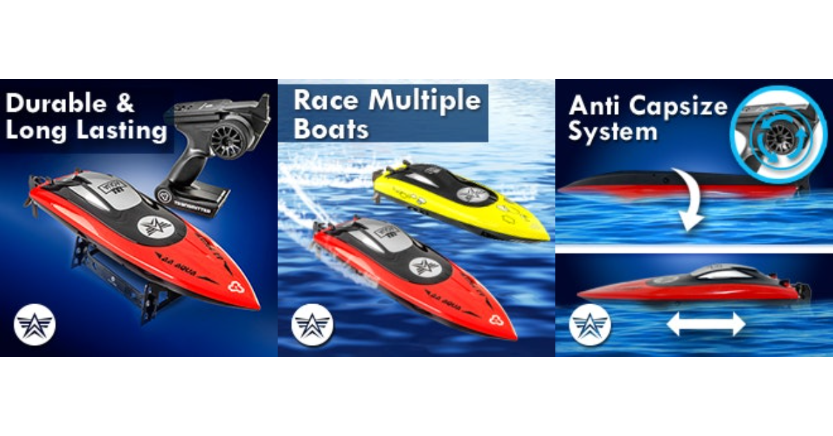 Altair AA102 RED RC Boat for adults