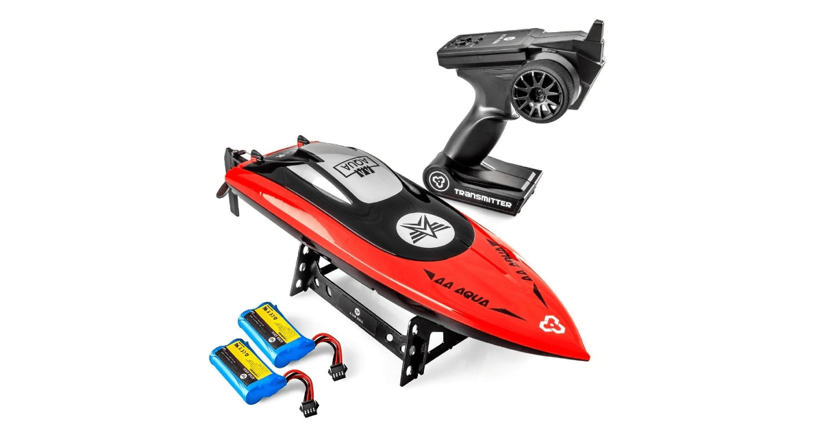 Altair AA102 RED remote control boat for pool