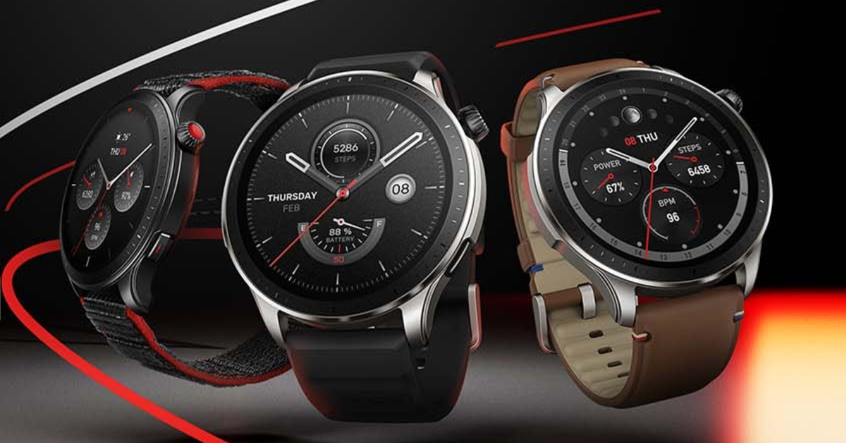 Amazfit GTR 4 best smartwatch for android