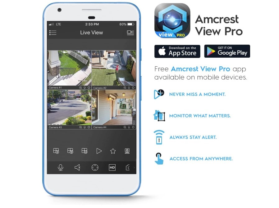 Amcrest UltraHD 4K ecurity Camera