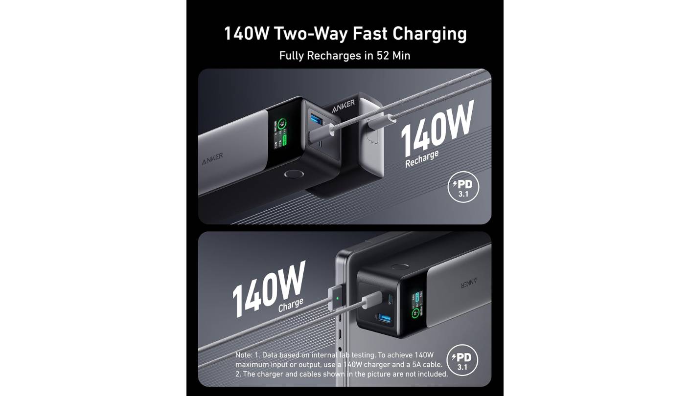 Anker 737 high capacity power bank