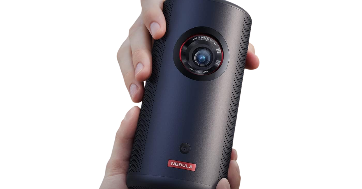 Anker Nebula Capsule 3 Laser projector for garage