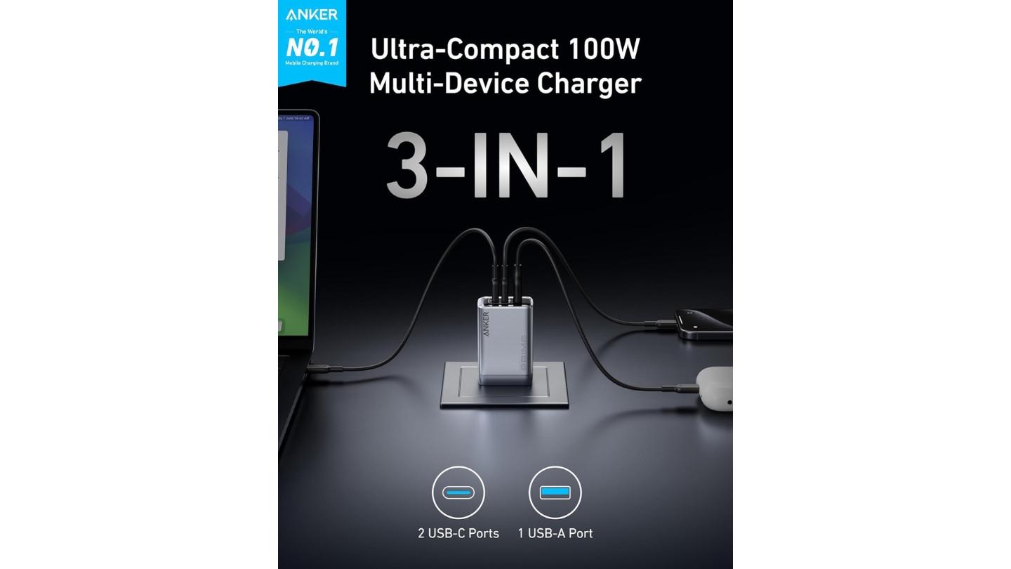 Anker Prime USB-C multi-port charger
